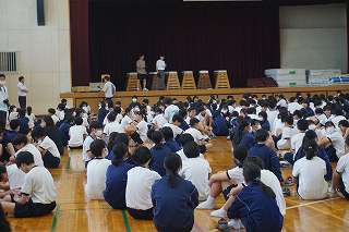 6.9 ３年生研修の裏で