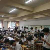 6.24公開授業（2-7数学）