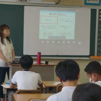 9.22職場体験学習講話②（２年生）