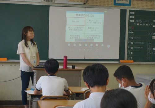 9.22職場体験学習講話②（２年生）