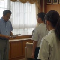 9.26後期生徒会認証式