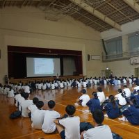 10.15職場体験に向けて（２年生）