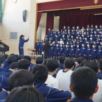 11.11学年合唱完成近し