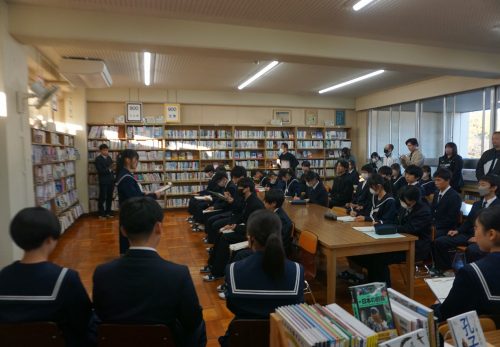 11.21 ２・３年生合同クラス委員会