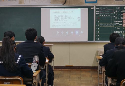 12.3進路講話（２年生）