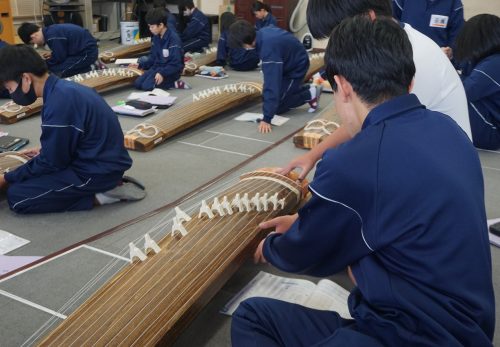 12.18琴の学習（１年生）