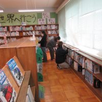 12月18日(水)　図書館清掃　ボランティアに