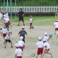 ひさしぶりの外遊び