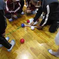 ボッチャ体験（4年生）