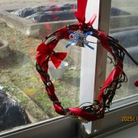 クリスマスリース作り