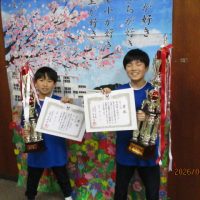 表彰（南帷子バスケット団）