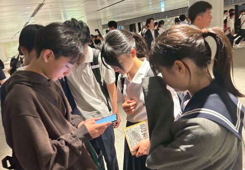 東京に到着しました（修学旅行④）