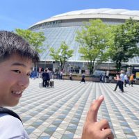 憧れの東京ドーム（修学旅行⑤）