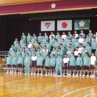 学年合唱はいいですね
