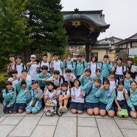 高山市に到着しました。(1年生校外研修②)