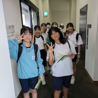 午後の研修(1年生校外研修⑤)