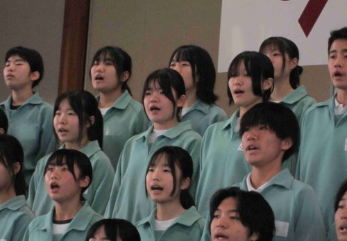 予告　感動の合唱