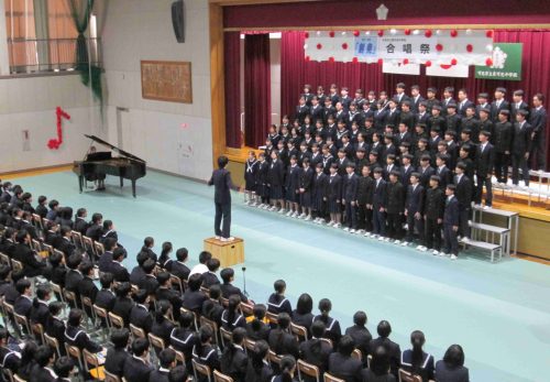 心を一つに、仲間になった合唱祭