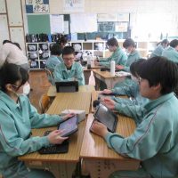 ３年生と語る会に向けて