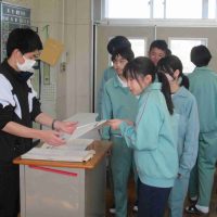 テストが返却されました