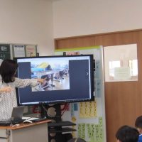 国際教室での支援