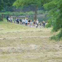 中山道を歩く旅人を想像・・・・・