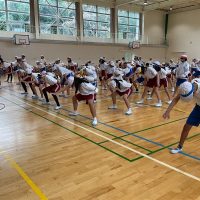 ６年生 学年でソーラン練習スタート！