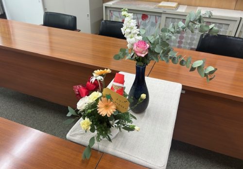 天然の花はいいなあ