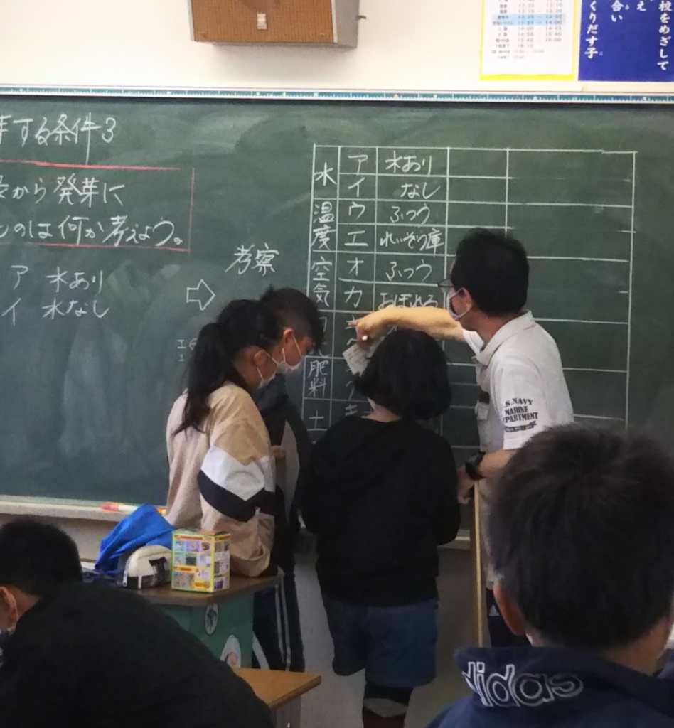 種子が発芽する条件とは 可児市立今渡南小学校