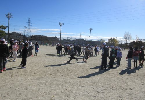 学年遊び、そして学年集会