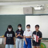2回目のなかよし班遊びがありました。