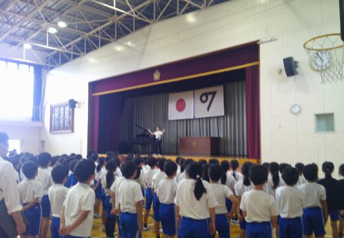 前期終業式