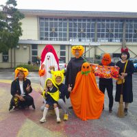 ハロウィンあいさつ運動