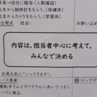 子ども達の様子を掲示物でお伝えします。