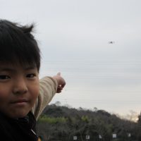 ドローンが飛んだ