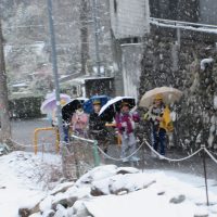 ❄️雪の中の登校