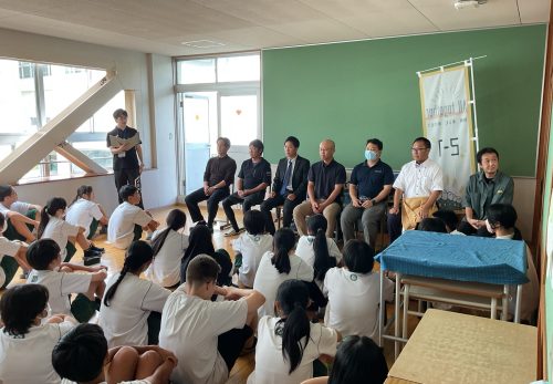 ９月２５日（木）職業講話を受けて