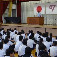 10月10日（金）　前期終業式
