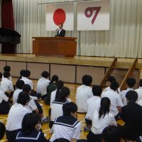 １０月１４日（火）　　後期始業式