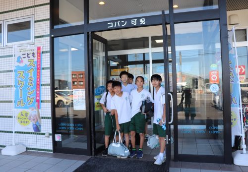 「久しぶりの泳ぎ」と「全校バレー企画」