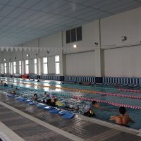 ２回目の水泳学習（１年生）