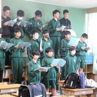 １０月２３日（水）響繋祭に向けた合唱練習