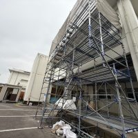 １１月６日（木）トイレ工事進行中