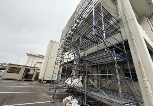 １１月６日（木）トイレ工事進行中