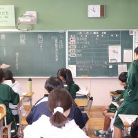 教育実習による道徳授業