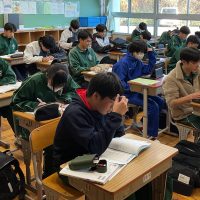 １２月１８日（木）３年生応援週間開始！