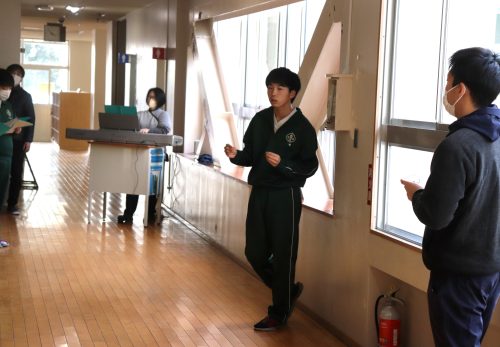 ２月１７日（火）　卒業の足音