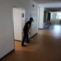 分散登校８日目～PTAにょる掃除ボランティア